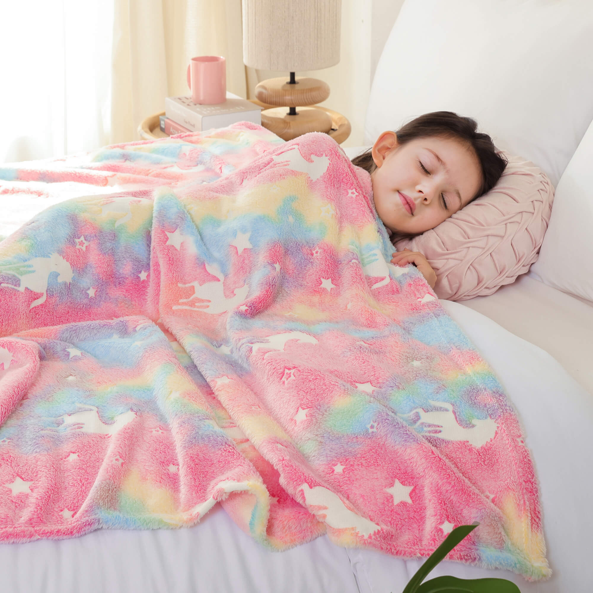 Pony Glow-in-the-Dark Blanket