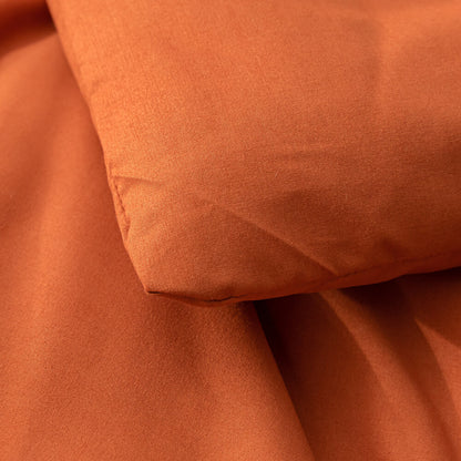 Queen Comforter Set - Terracotta