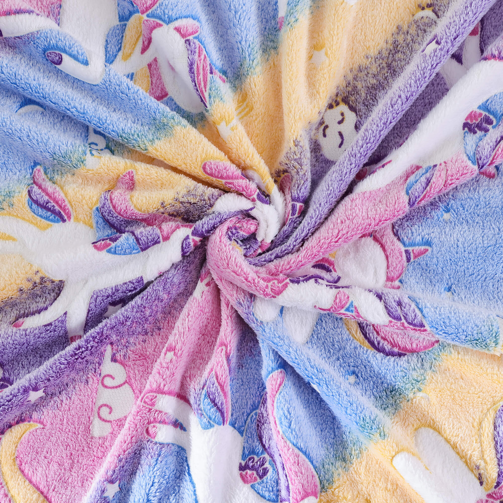 Unicorn Glow-in-the-Dark Blanket